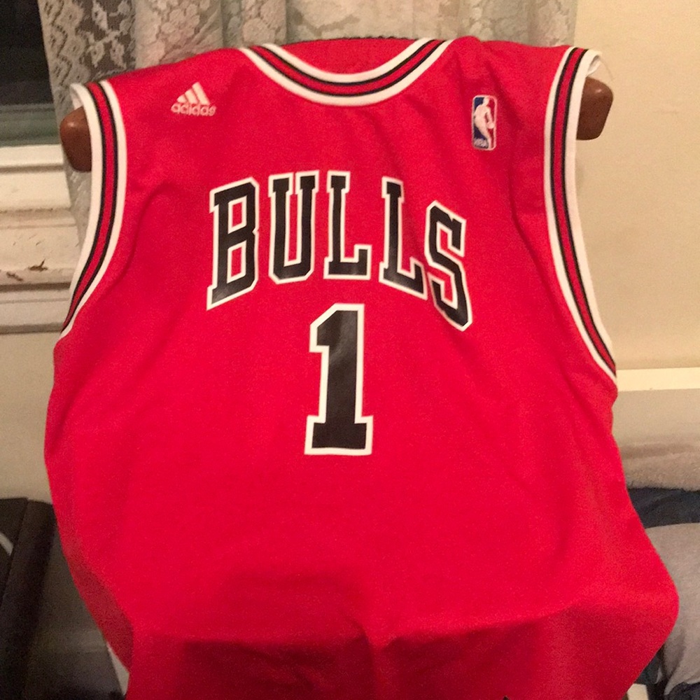 Derrick Rose bulls jersey